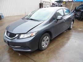 2013 HONDA CIVIC LX 4DR GRAY 1.8 AT A19975